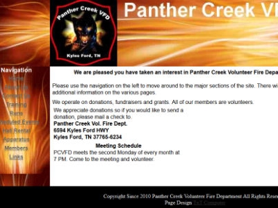 Panther Creek VFD - Kyles Ford TN