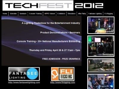 TechFest - A Lighting Tradeshow for the Entertainment Industry